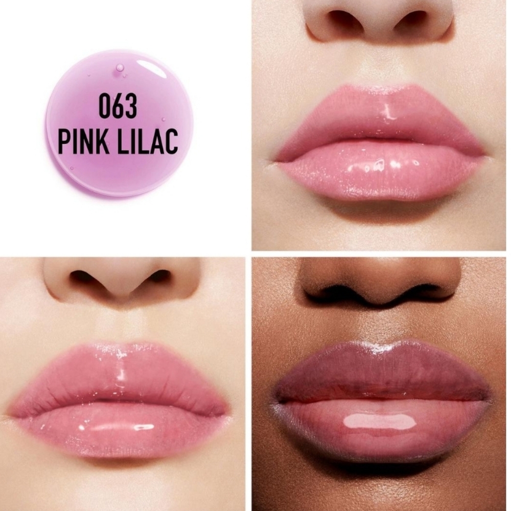 Dior Addict Lip Glow Oil: Pink Lilac (063), New - Picture 4 of 7